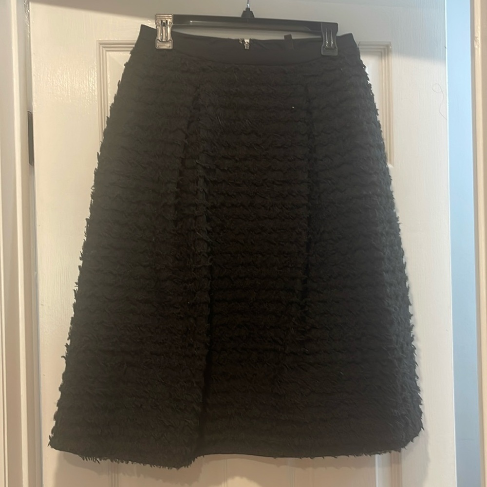 Black Mid Length BCBG Maxazria Skirt